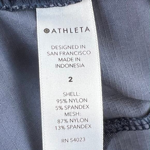 Athleta Ripstop High Rise Printed Trekkie North Shorts Size 2 Abrasion Resistant - Picture 9 of 11